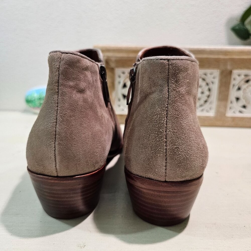 Sam Edelman Womens Sz 8.5 M Petty Suede Booties Western Comfort Casual Boots - Picture 8 of 11